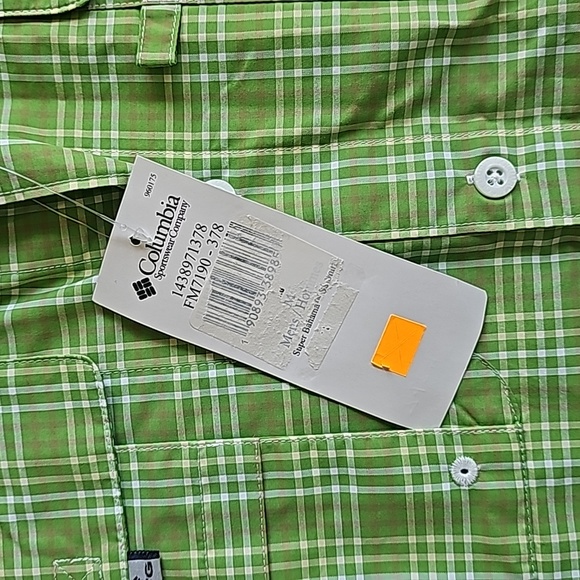 Columbia super bahama Medium green performance fishing gear - Picture 4 of 5